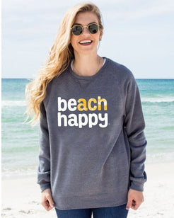 Beach Happy Recycled Sweatshirt - 30A Gear - men fleece