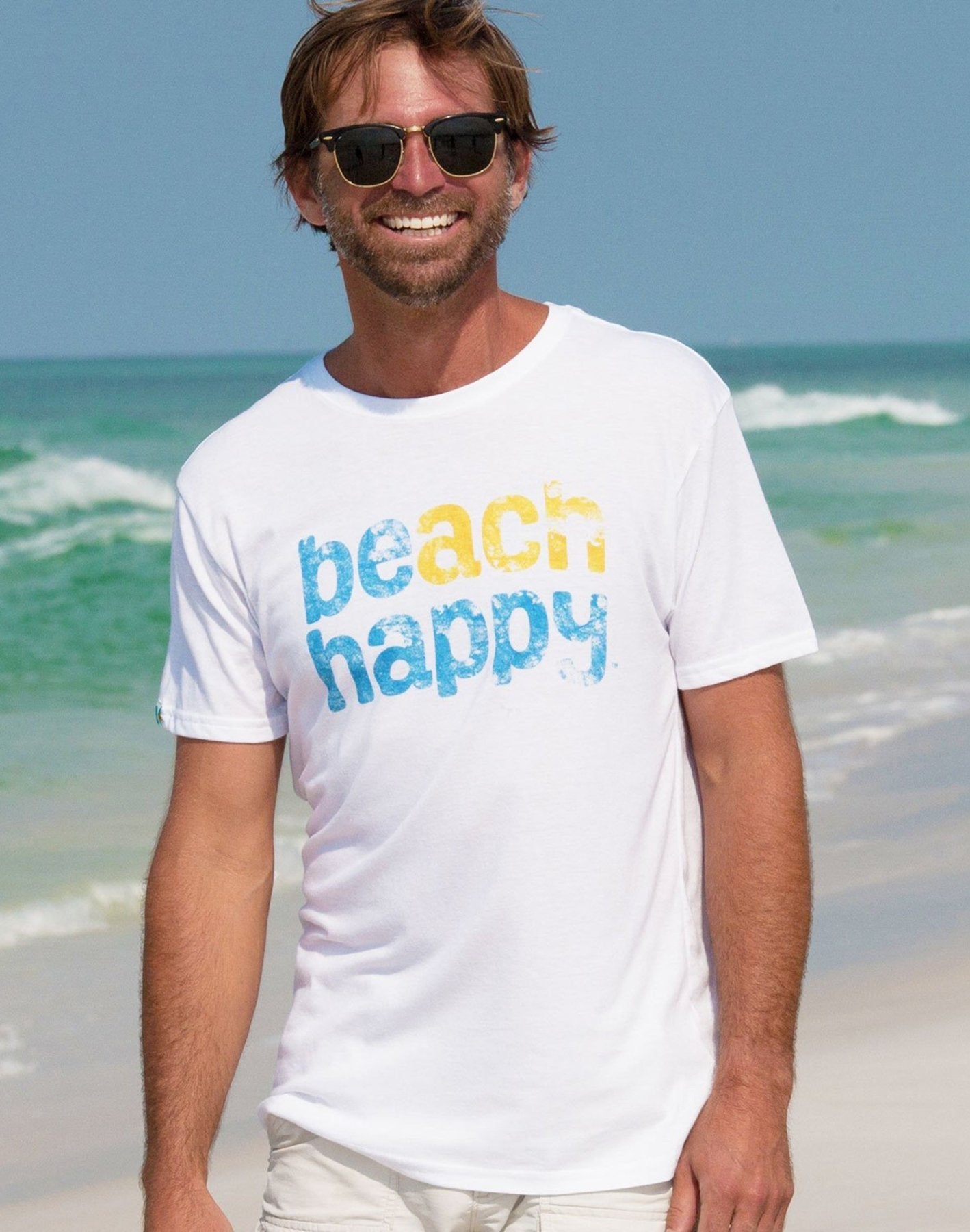 Beach Happy T - Shirt - 30A Gear - men tee