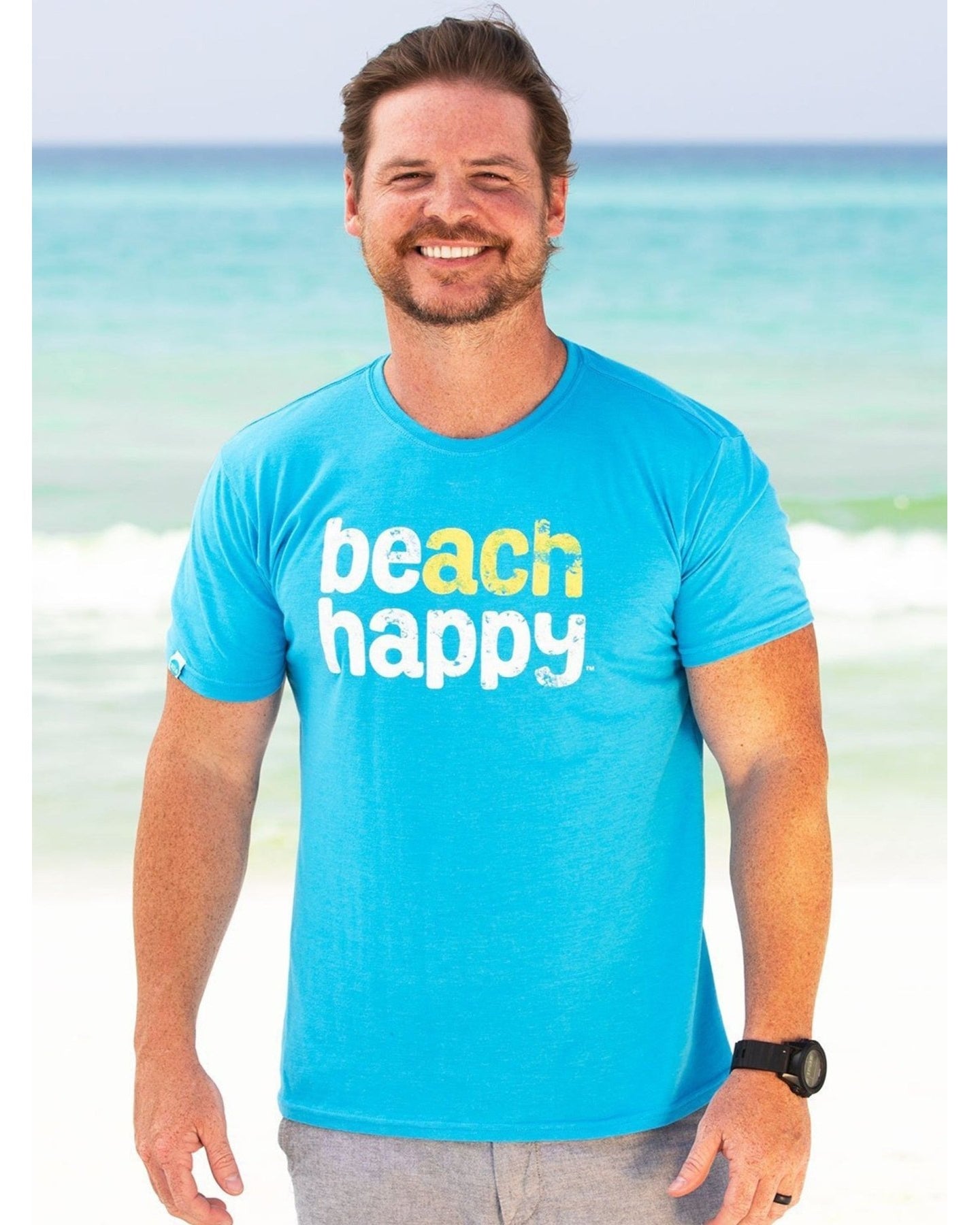 Beach Happy T - Shirt - 30A Gear - men tee