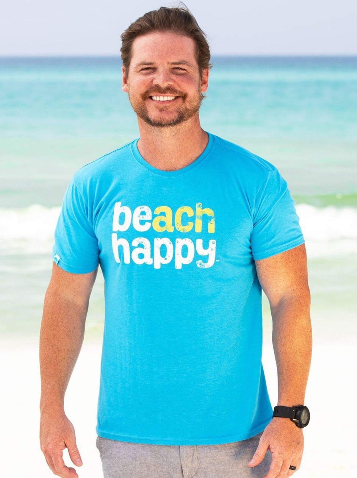 Beach Happy T - Shirt - 30A Gear - men tee