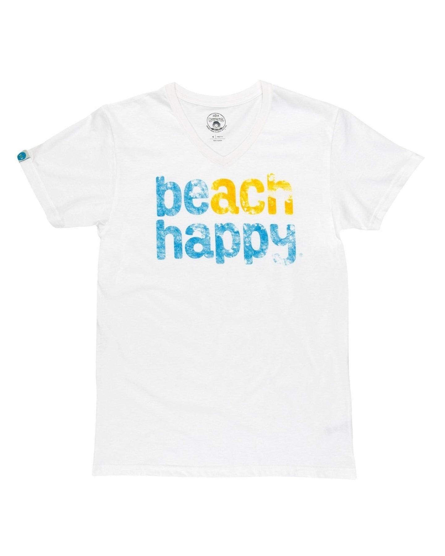 Beach Happy V - neck T - Shirt - 30A Gear - women tee