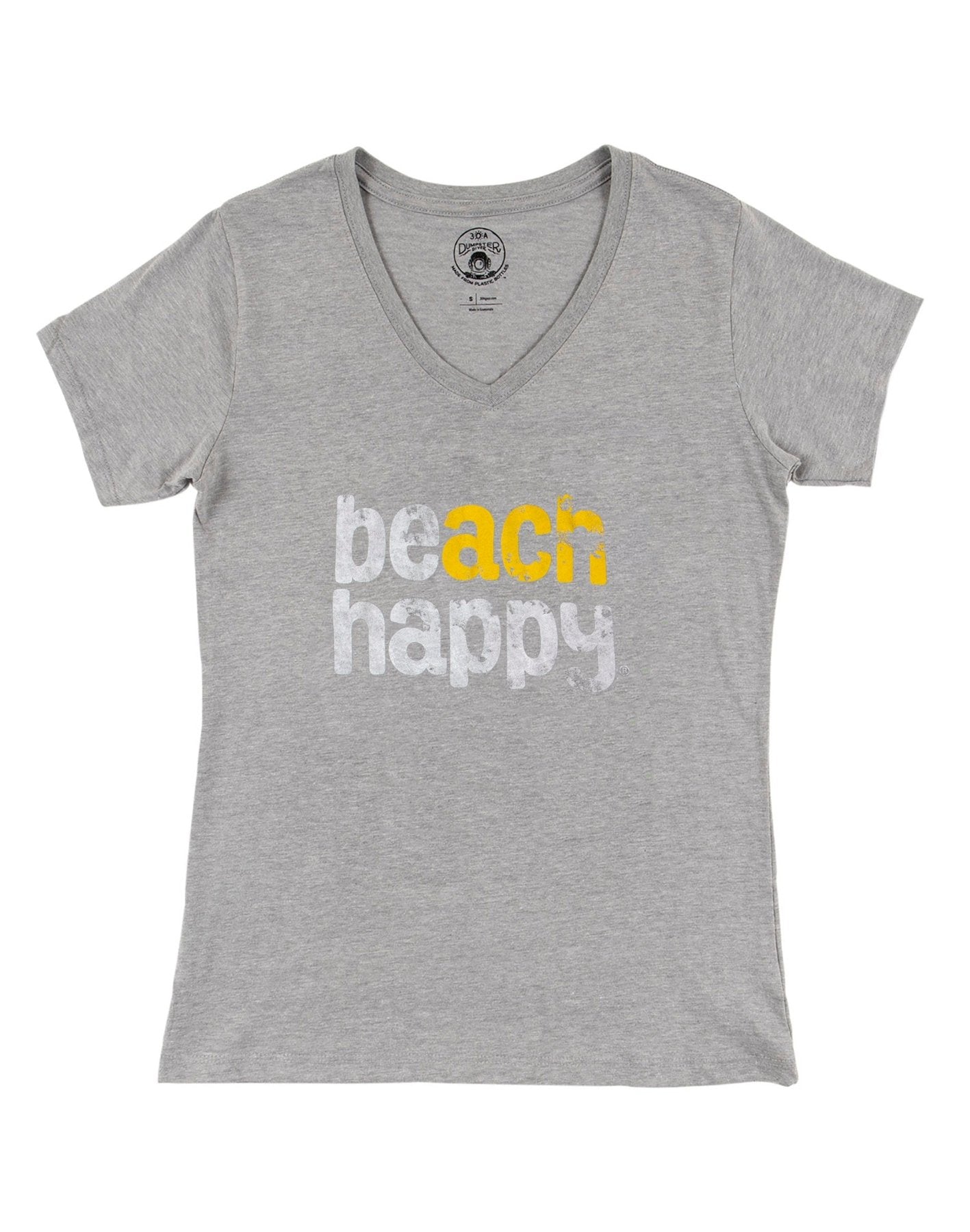 Beach Happy V - neck T - Shirt - 30A Gear - women tee