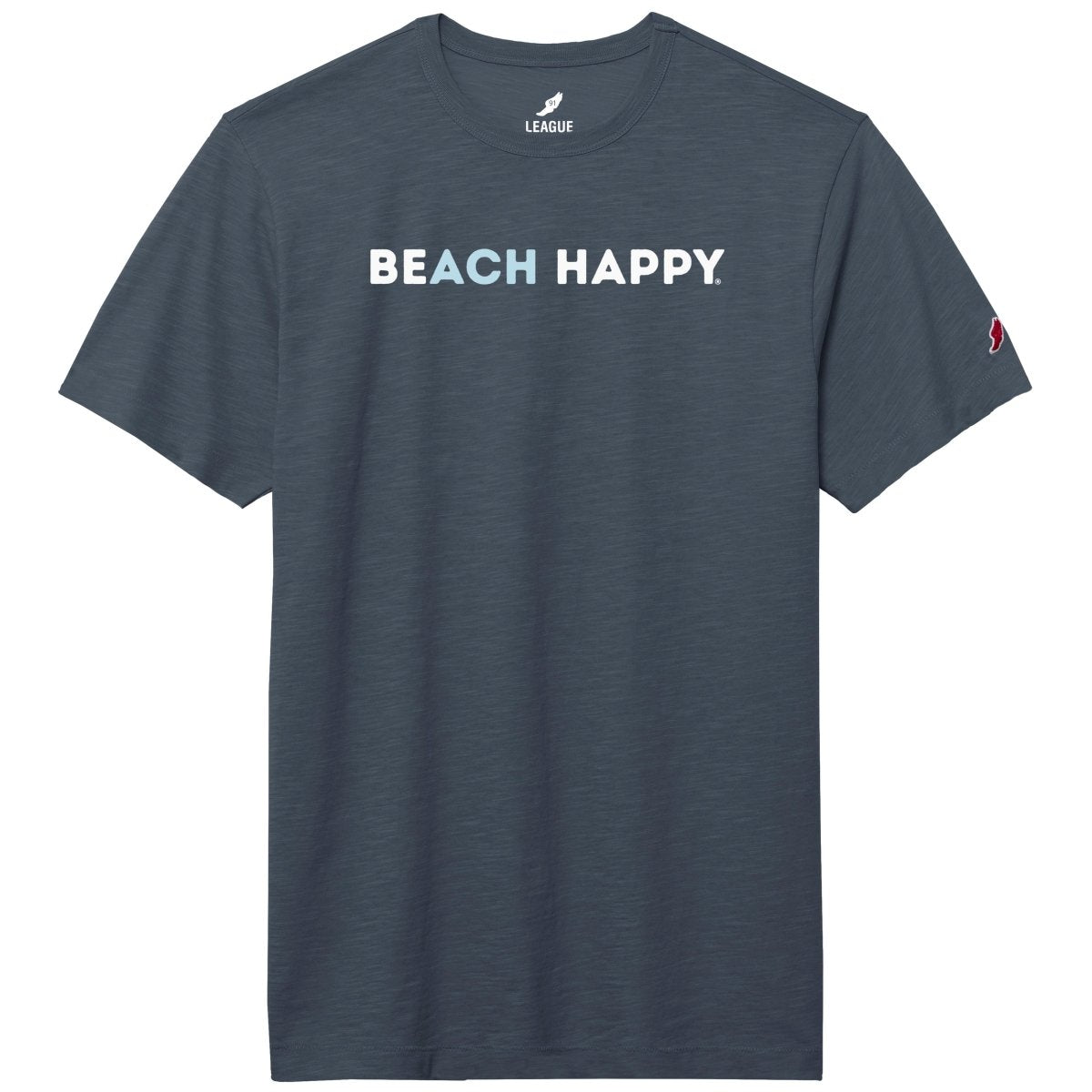 BH Slub Recycled Tee - 30A Gear - BEACH HAPPY UNISEX APPAREL