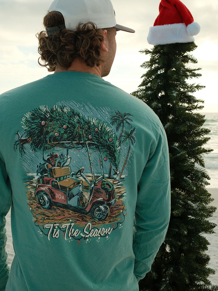 30A Golf Cart Christmas Long Sleeve T-Shirt