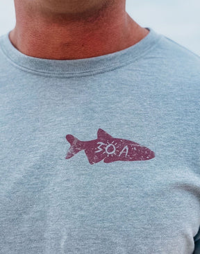 Fish Flag T - Shirt - 30A Gear - men tee