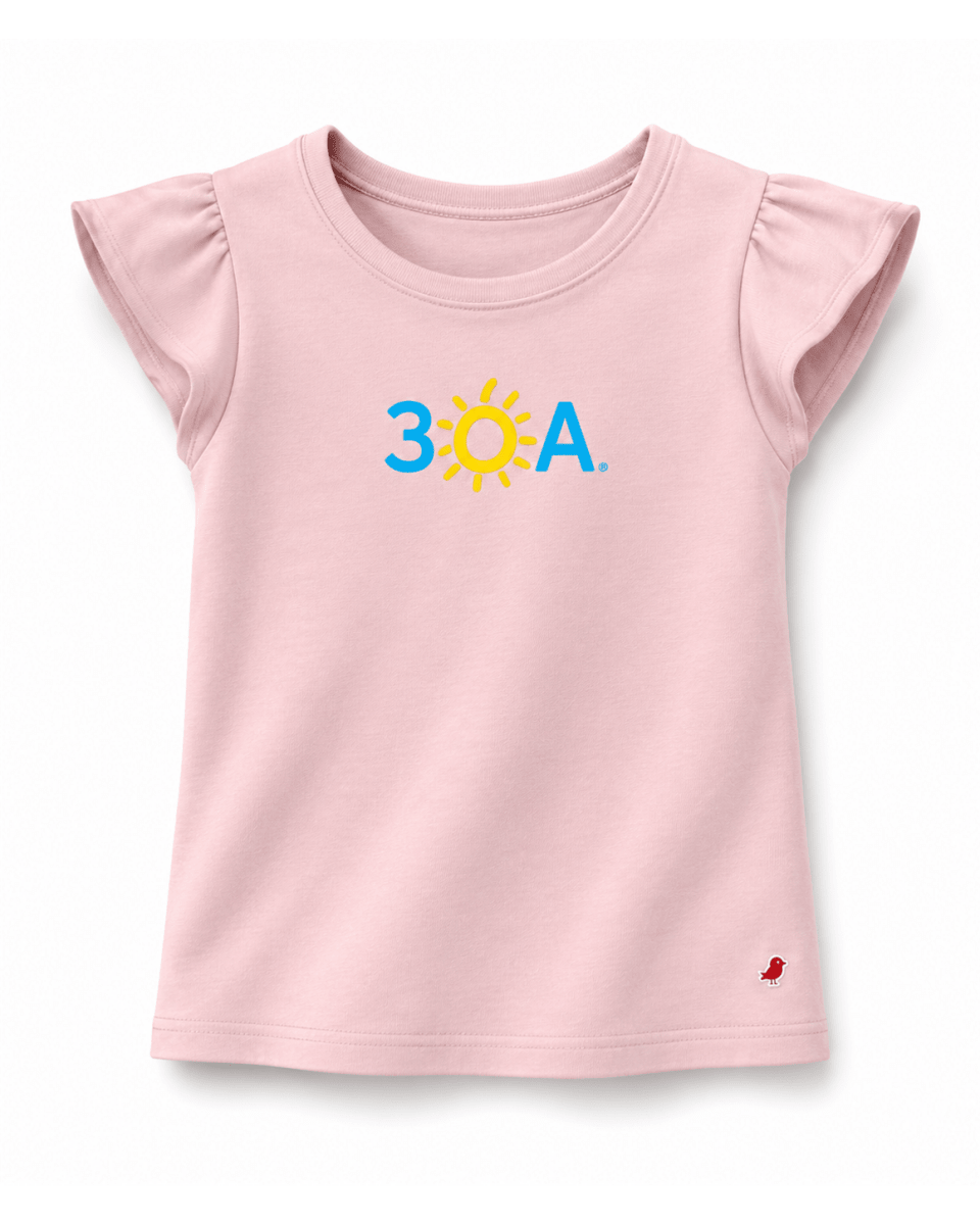 Girls 30A Flutter Short Sleeve Tee - 30A Gear - Kids Legacy