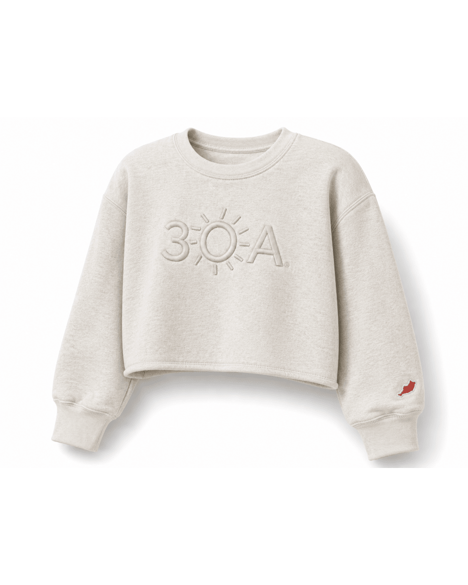 Girls 30A Script Reverse Fleece Midi - 30A Gear - Kids Legacy
