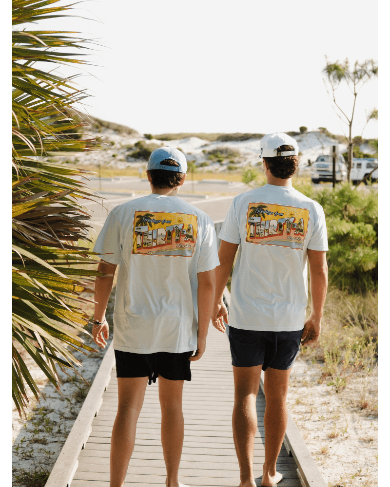 Greetings from Thirty - A T-Shirt - 30A Gear - men tee