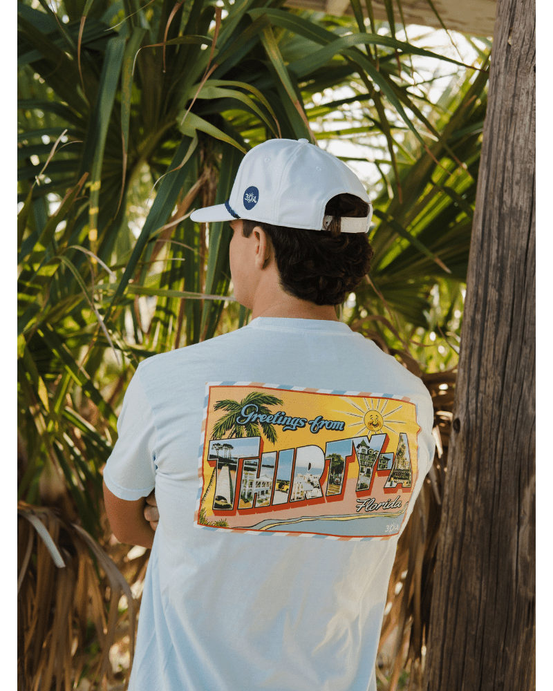 Greetings from Thirty - A T-Shirt - 30A Gear - men tee