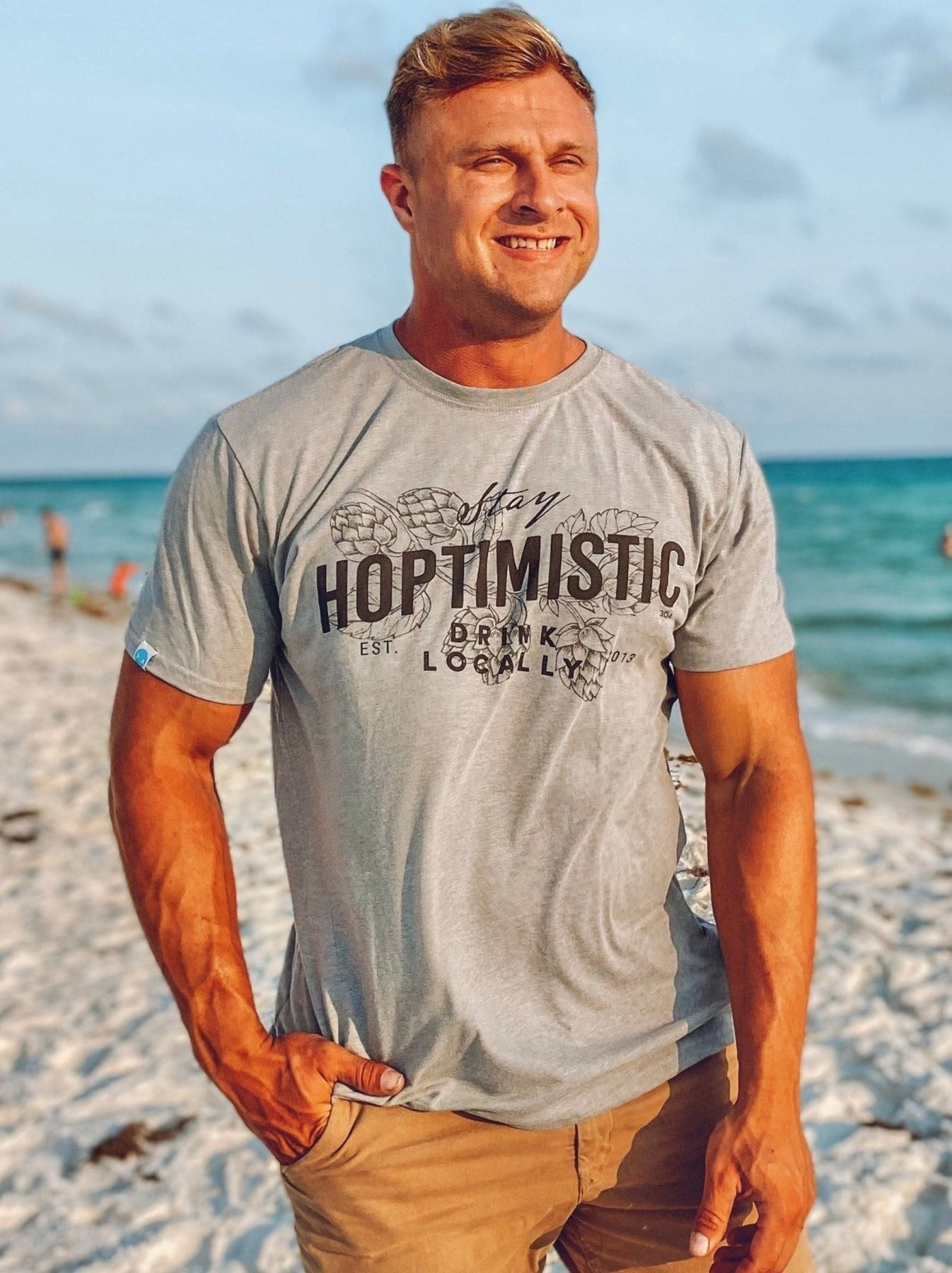 Hoptimistic T - Shirt - 30A Gear - men tee