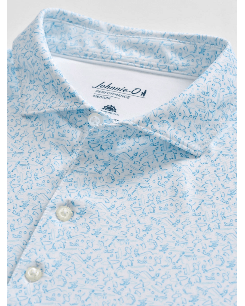 Johnnie-O Beach Break Short Sleeve Polo - 30A Gear - Mens Johnnie O