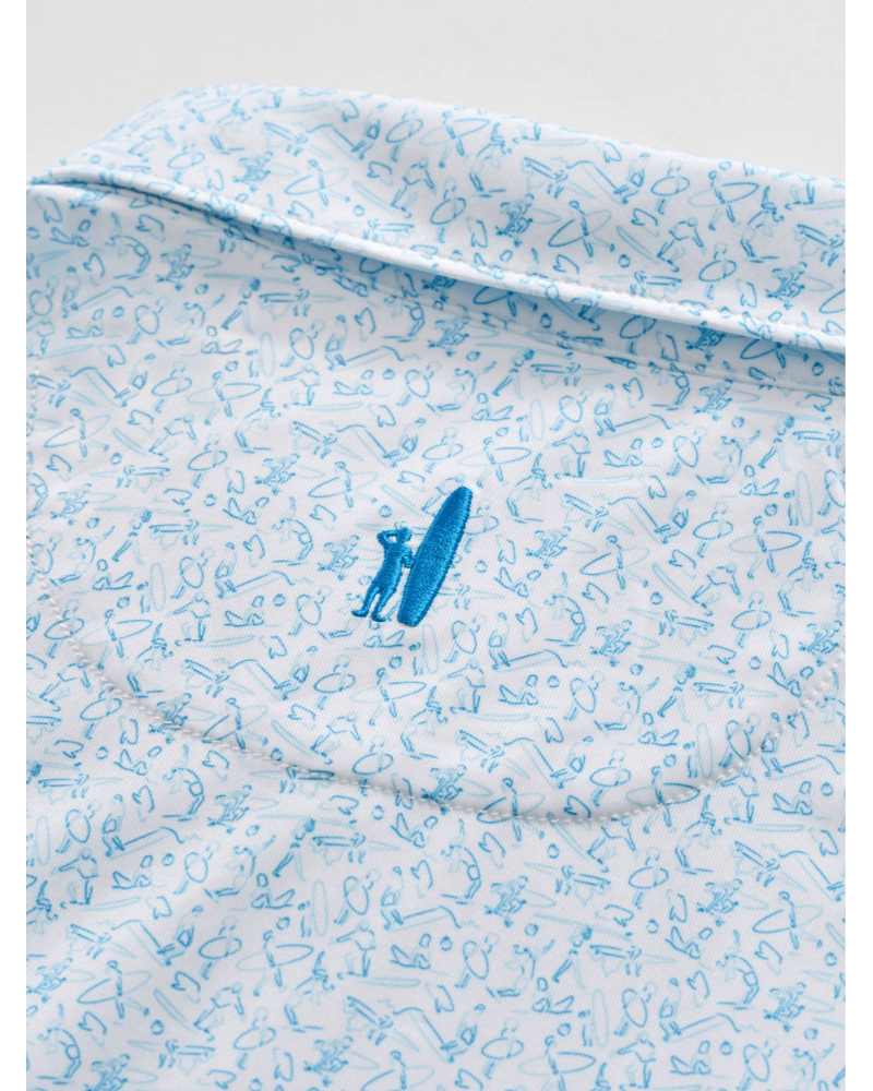 Johnnie-O Beach Break Short Sleeve Polo - 30A Gear - Mens Johnnie O