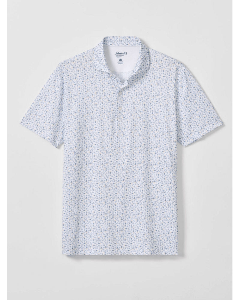 Johnnie-O Cabana Bar Short Sleeve Polo - 30A Gear - Mens Johnnie O