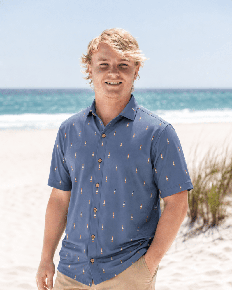 Johnnie-O Hula Dance Short Sleeve Shirt - 30A Gear - Mens Johnnie O