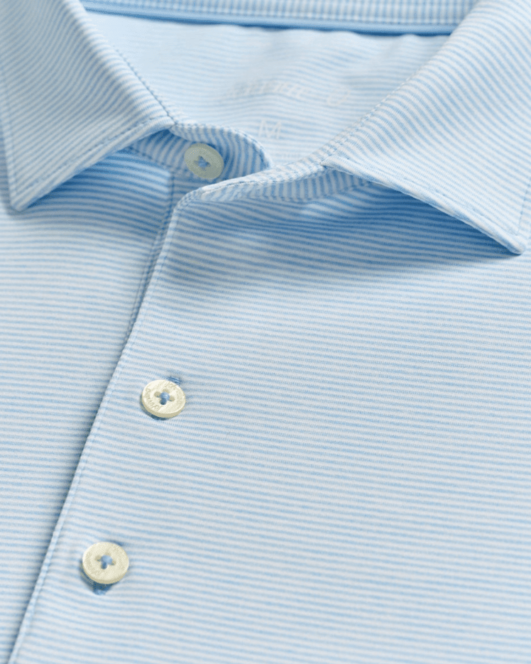 Johnnie-O Lyndonn Short Sleeve Polo - 30A Gear - Mens Johnnie O