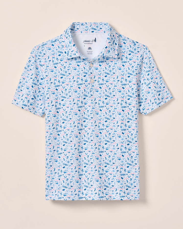 Johnnie-O Merica Short Sleeve Polo - 30A Gear - Mens Johnnie O