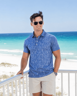 Johnnie-O Osmond Short Sleeve Polo - 30A Gear - Mens Johnnie O