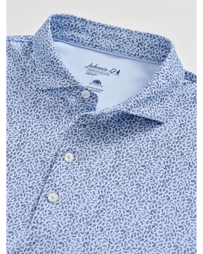 Johnnie-O Prawn Short Sleeve Polo - 30A Gear - Mens Johnnie O