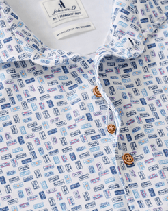 Johnnie-O Roadtrip Short Sleeve Shirt - 30A Gear - Mens Johnnie O