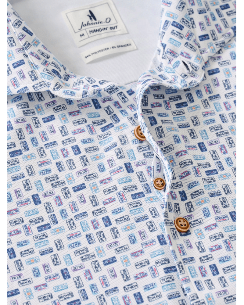 Johnnie-O Roadtrip Short Sleeve Shirt - 30A Gear - Mens Johnnie O