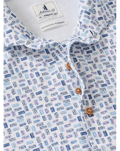Johnnie-O Roadtrip Short Sleeve Shirt - 30A Gear - Mens Johnnie O