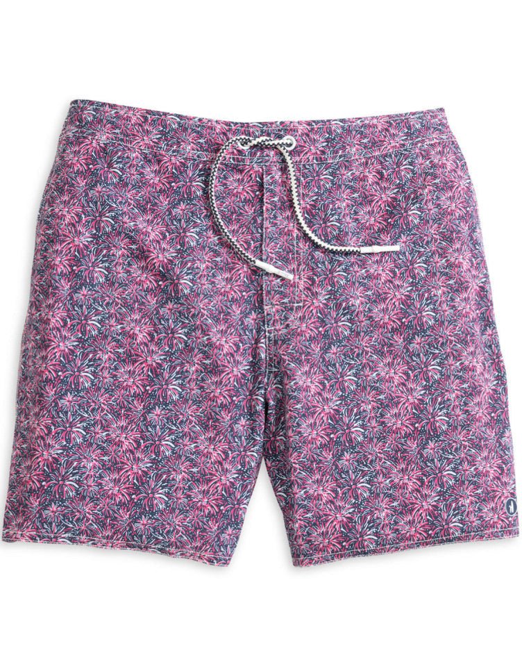 Johnnie-O Star Spangled Swim 7" Punch - 30A Gear - Mens Johnnie O