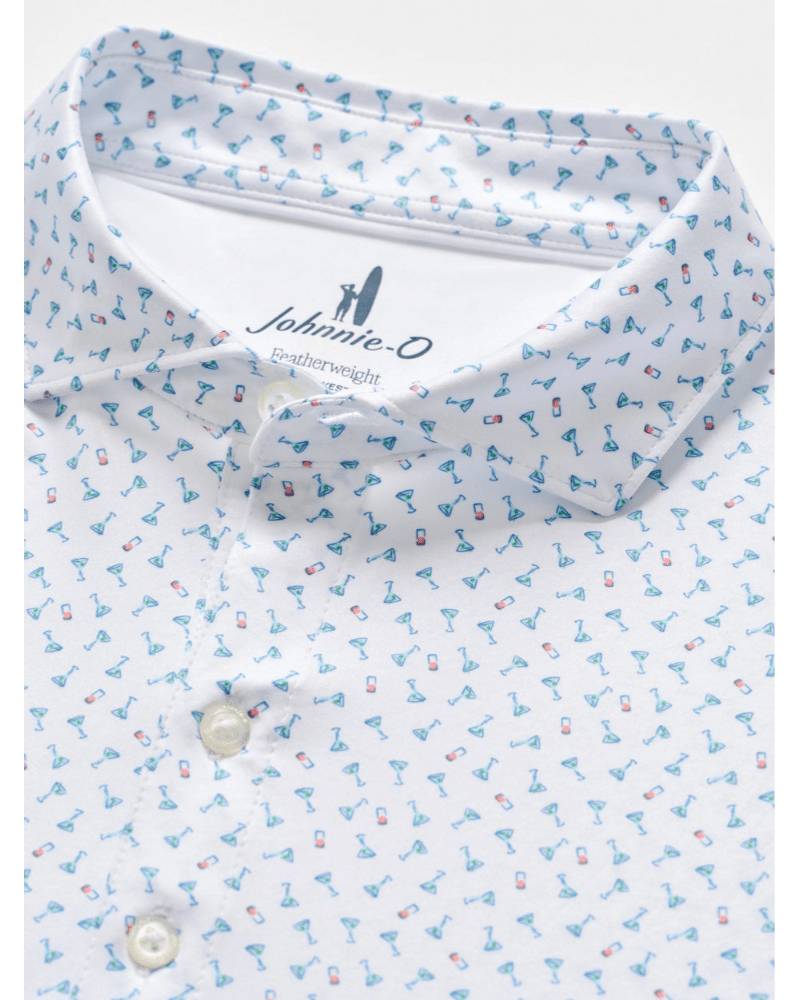 Johnnie-O Tini Dancer Short Sleeve Polo - 30A Gear - Mens Johnnie O