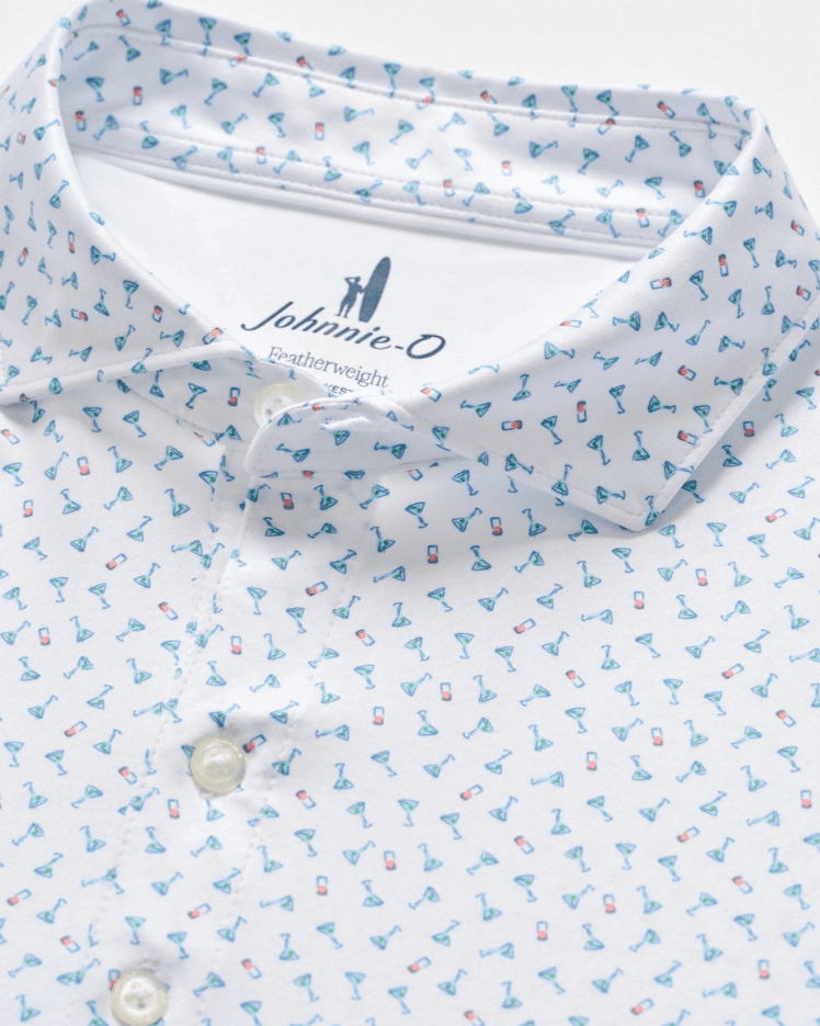 Johnnie-O Tini Dancer Short Sleeve Polo - 30A Gear - Mens Johnnie O