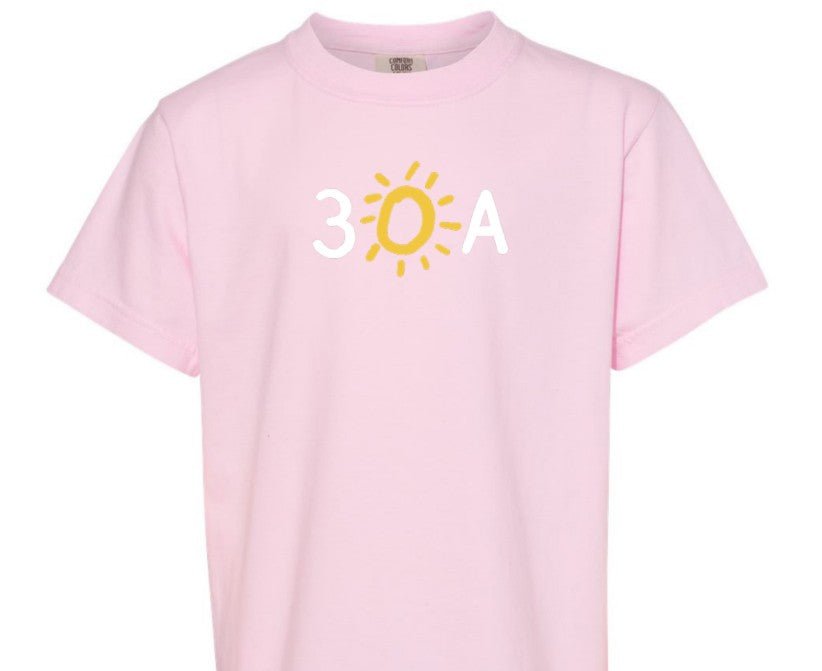 Kids 30A Icon Comfort Colors Short Sleeve Tee - 30A Gear - youth tee