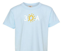 Kids 30A Icon Comfort Colors Short Sleeve Tee - 30A Gear - youth tee