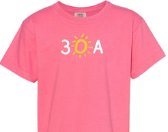 Kids 30A Icon Comfort Colors Short Sleeve Tee - 30A Gear - youth tee