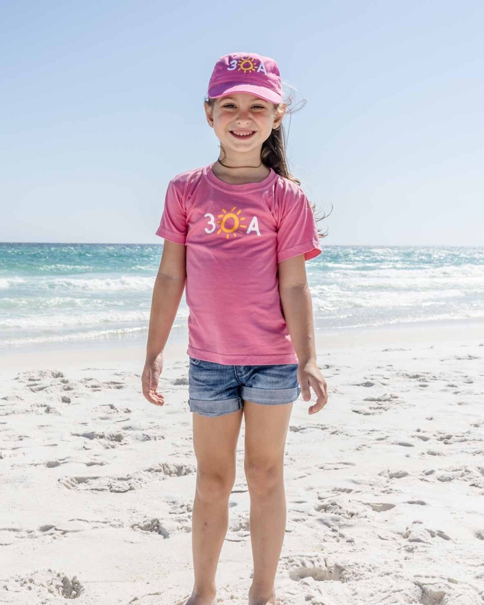 Kids 30A Iconic Comfort Colors Short Sleeve Tee - 30A Gear - youth tee