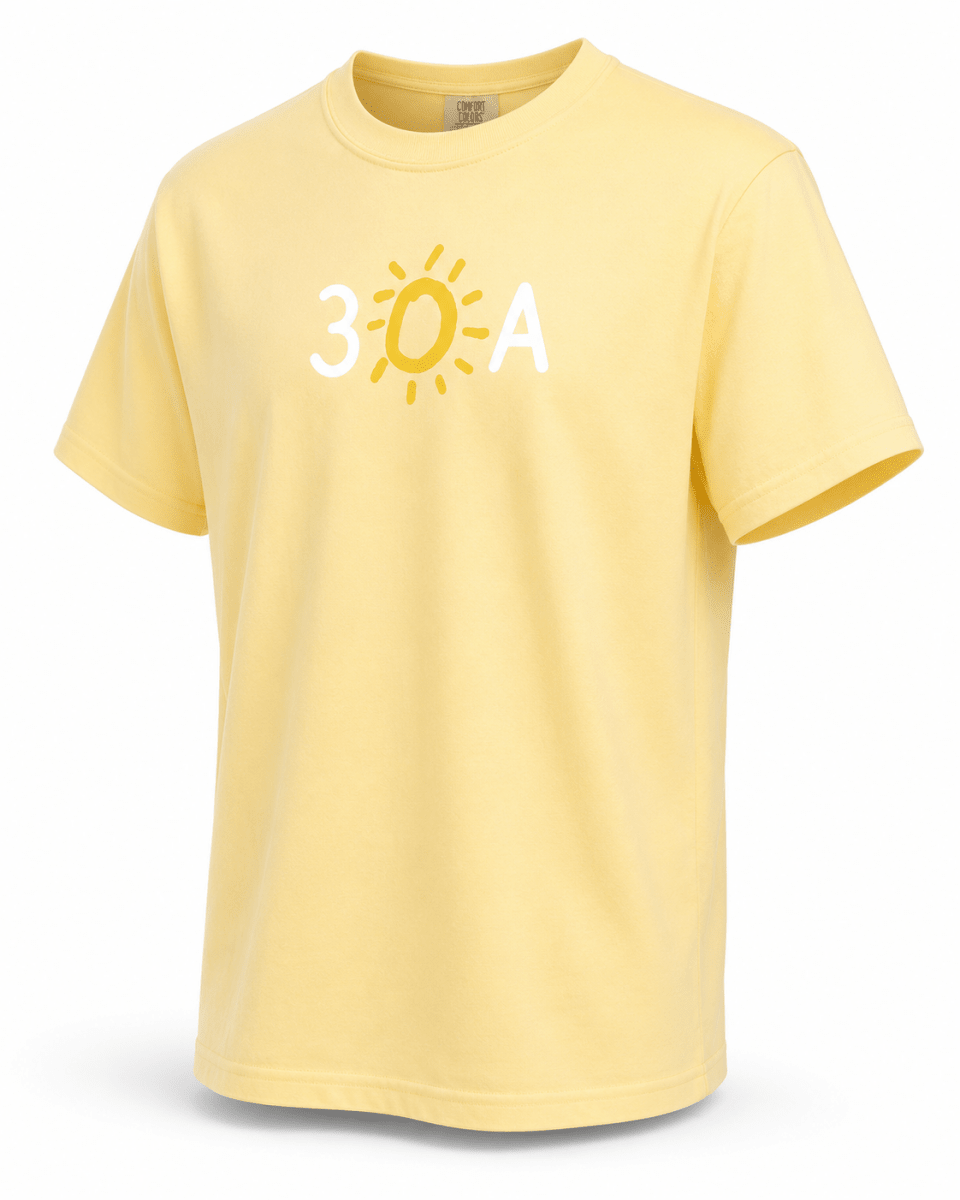 Kids 30A Iconic Comfort Colors Short Sleeve Tee - 30A Gear - youth tee