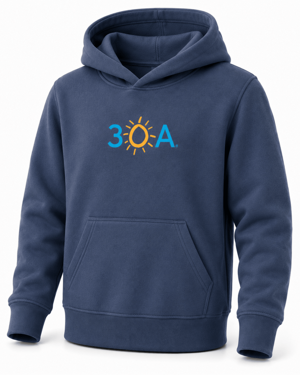 Kids 30A Logo Essential Hoodie - 30A Gear - Kids Legacy