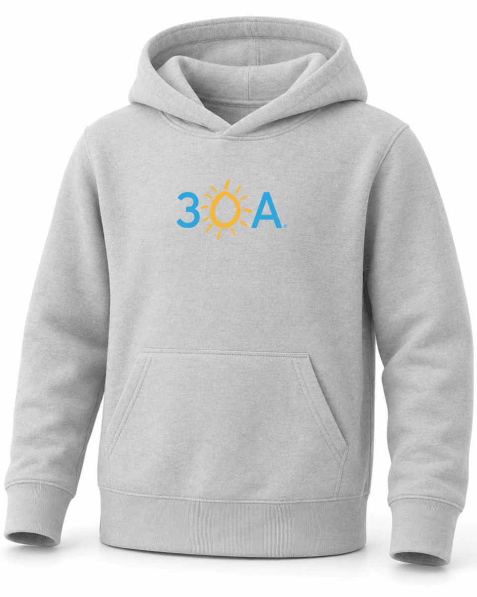 Kids 30A Logo Essential Hoodie - 30A Gear - Kids Legacy