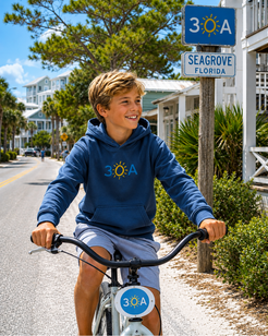 Kids 30A Logo Essential Hoodie - 30A Gear - Kids Legacy