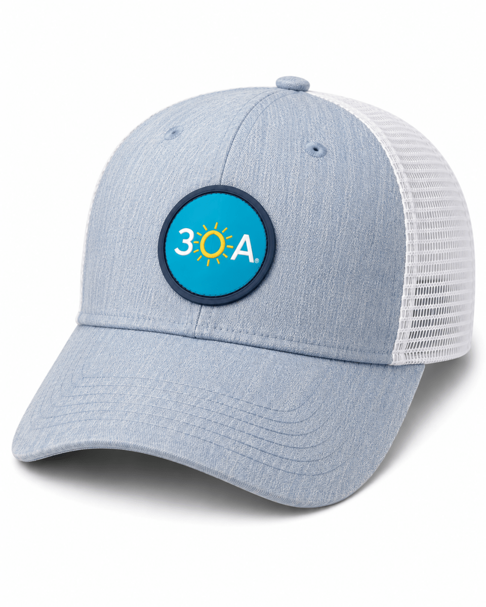 Kids 30A Logo MPSY Melange Cap - 30A Gear - Kids Caps/Hats