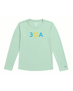 Kids 30A Sundial Long Sleeve Crew - 30A Gear - Kids Legacy