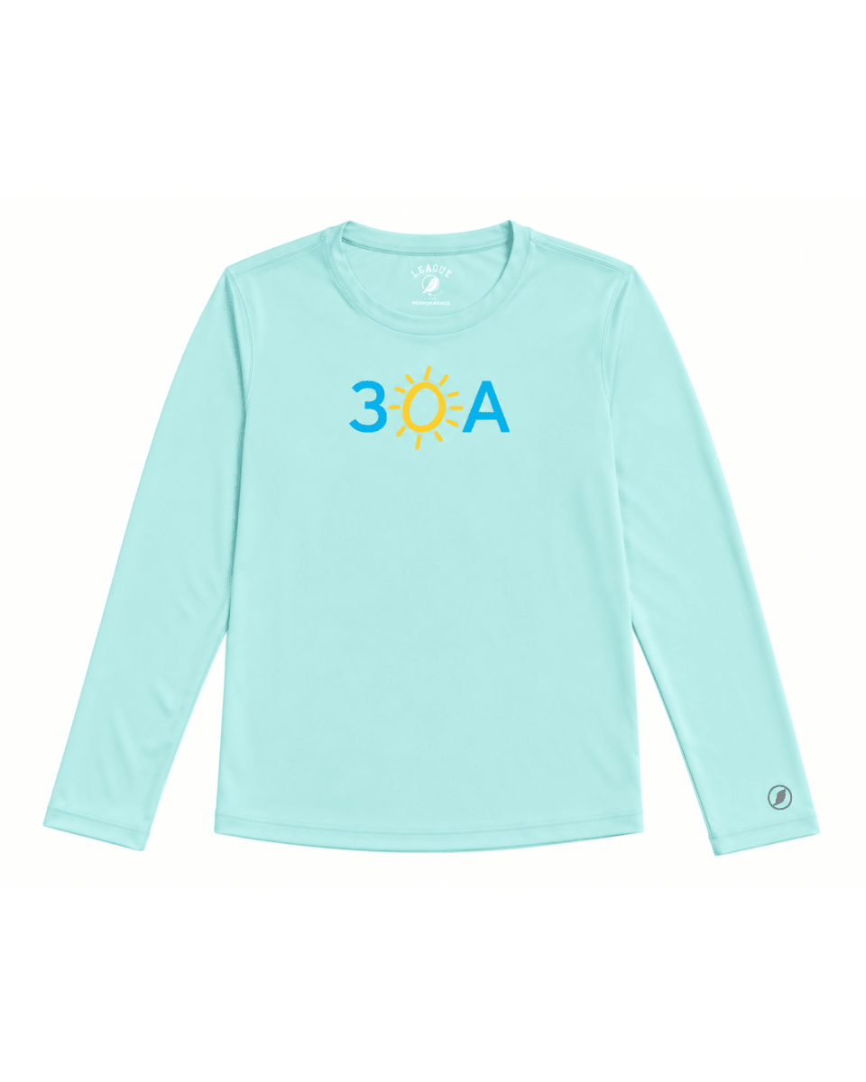 Kids 30A Sundial Long Sleeve Crew - 30A Gear - Kids Legacy