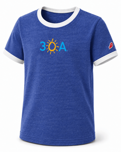 Kids Intramural Short Sleeve Ringer Tee - 30A Gear - Kid's Short Sleeve T