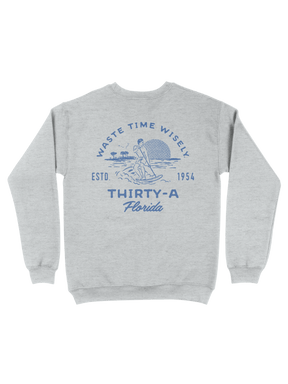 Layback Surf Club Recycled Sweatshirt - 30A Gear - women fleece