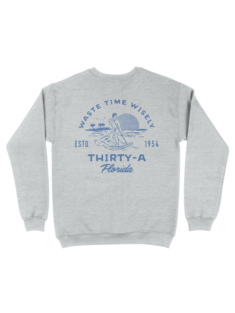 Layback Surf Club Recycled Sweatshirt - 30A Gear - women fleece