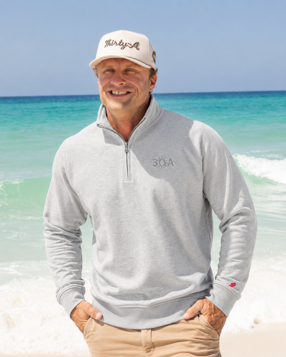 30A Logo 1991 Fleece 1.4 Zip