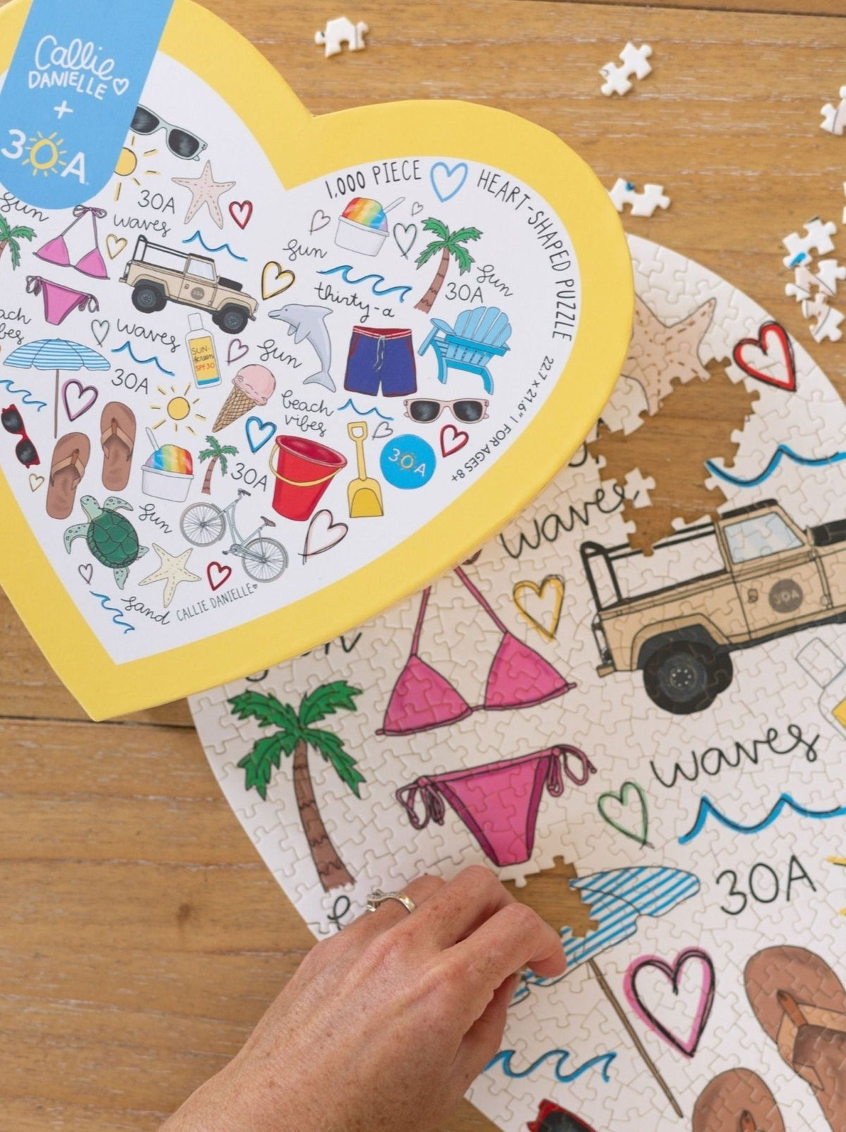 Love For The Beach Puzzle - 30A Gear - novelty misc