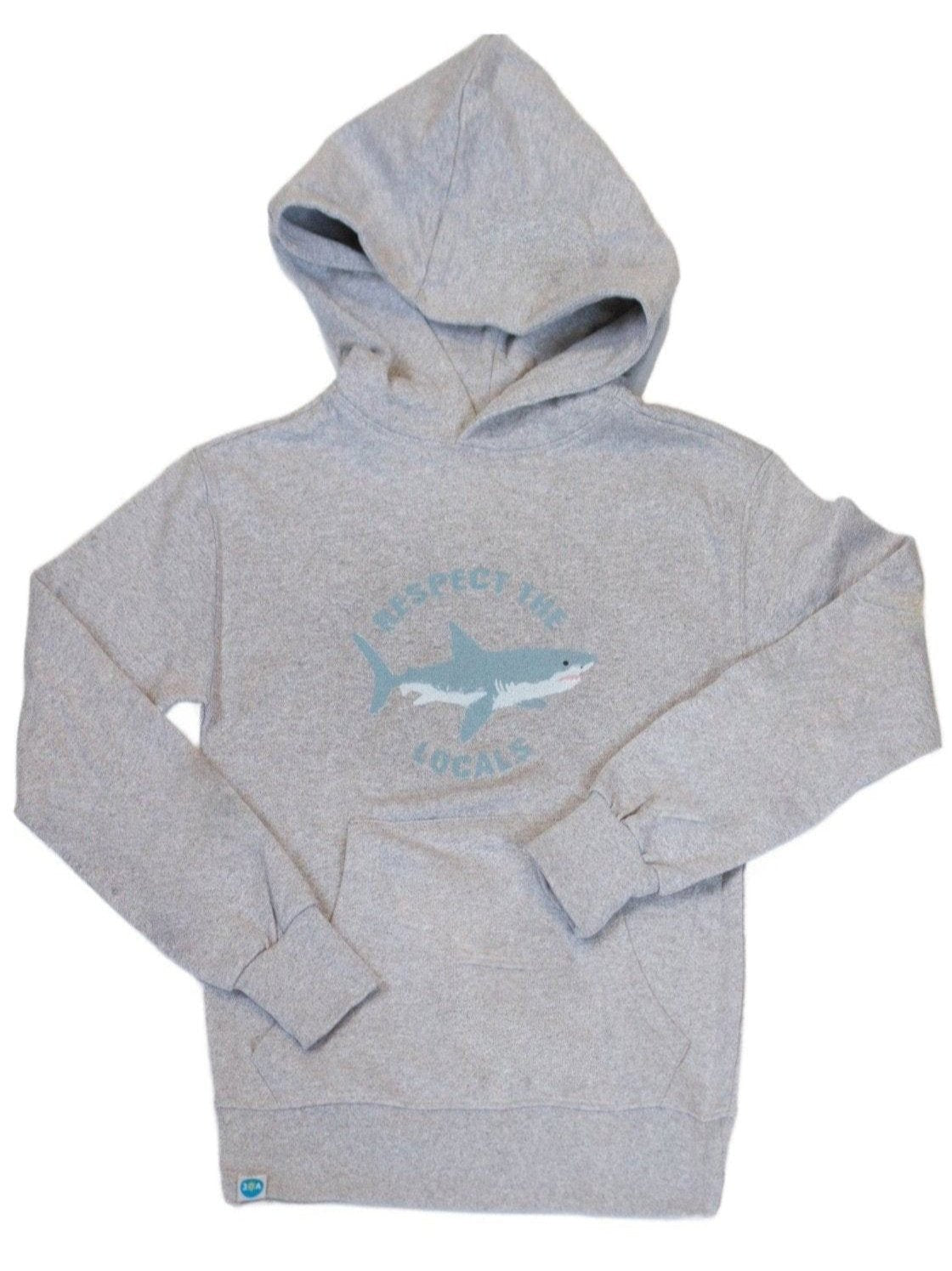 Respect The Locals Recycled Youth Hoodie - 30A Gear - youth fleece