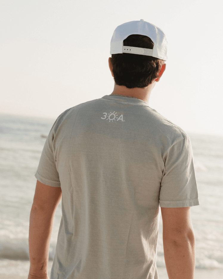 Seagrove Beach Simple T-Shirt - 30A Gear - men tee