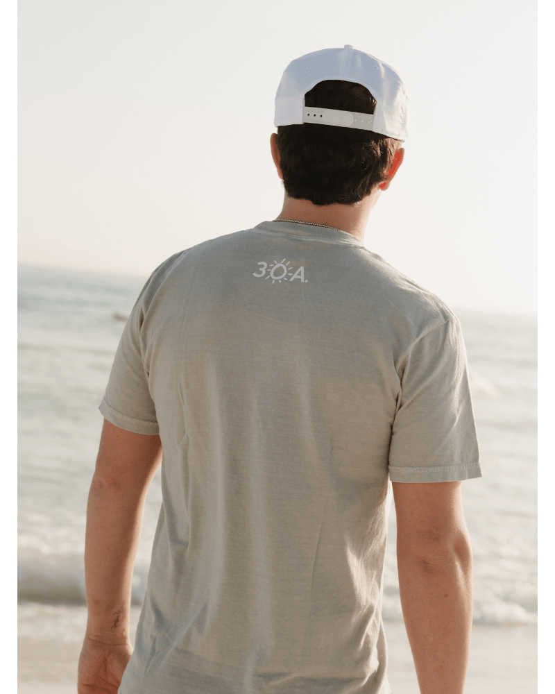 Seagrove Beach Simple T-Shirt - 30A Gear - men tee