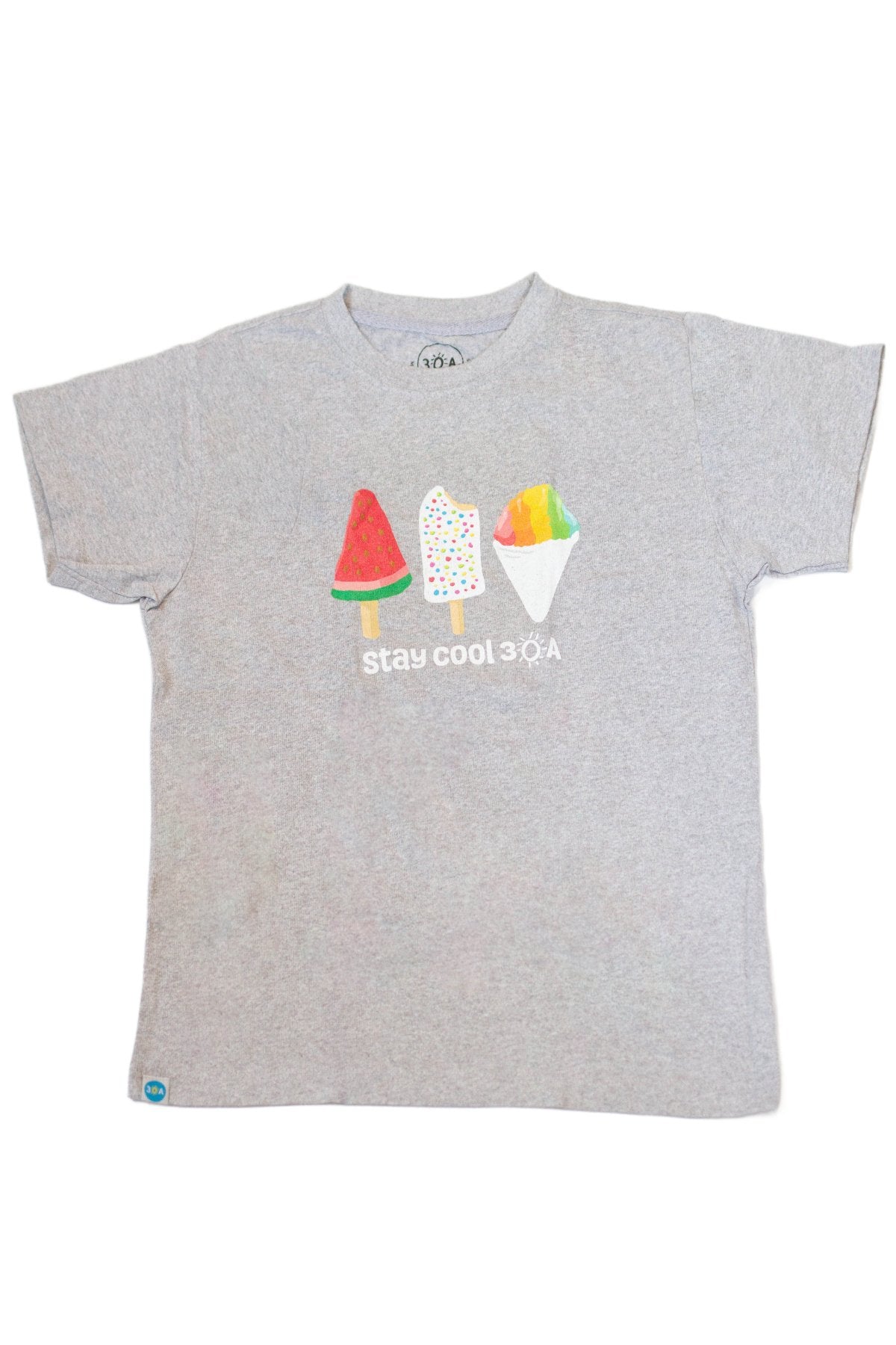 Stay Cool Youth Recycled T - Shirt - 30A Gear - youth tee