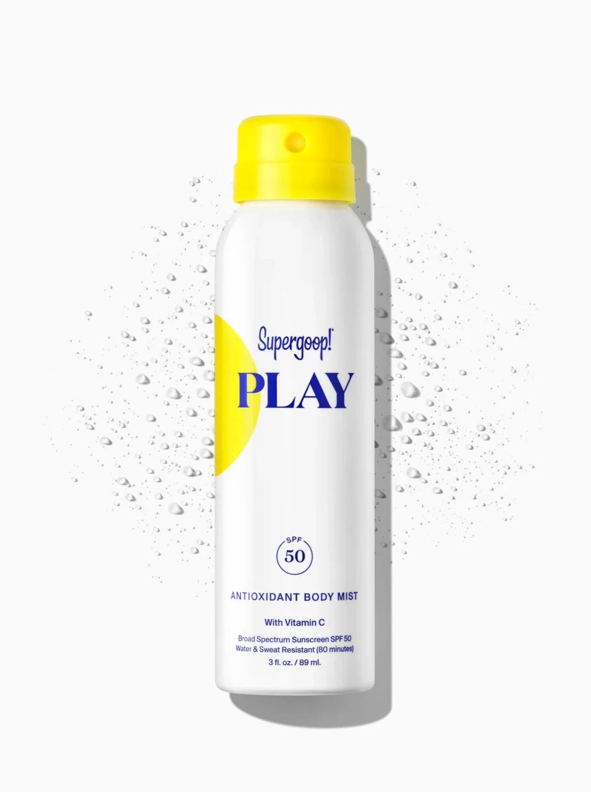 Supergoop! PLAY Antioxidant Body Mist SPF 50 with Vitamin C - 30A Gear - novelty misc