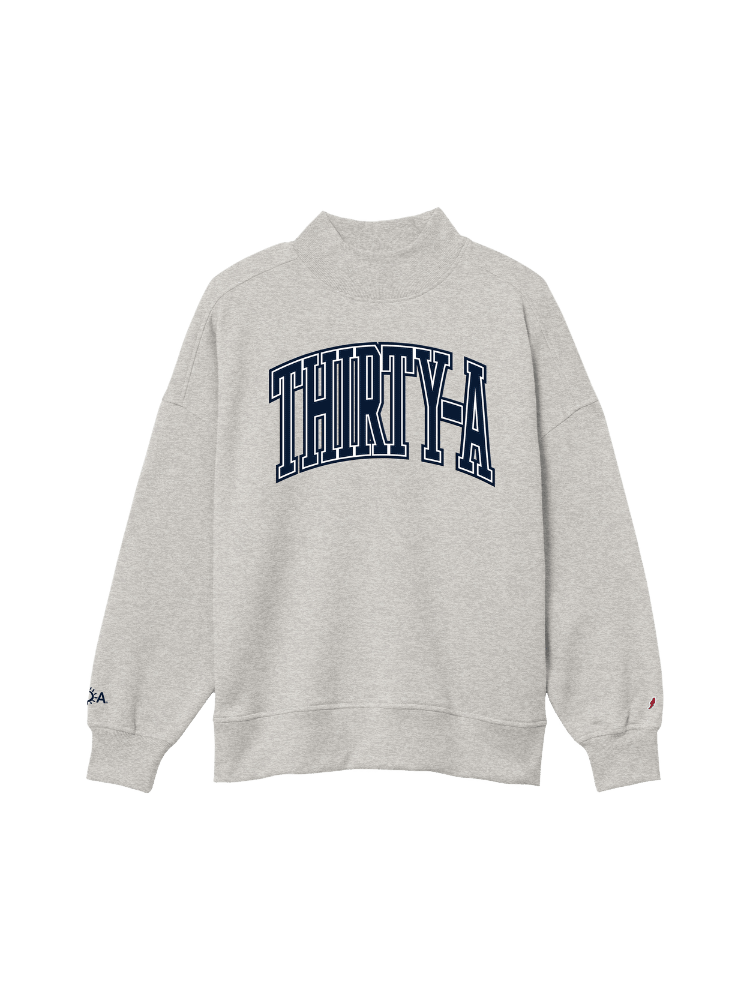 Thirty - A Big Arc Mockneck Sweatshirt - 30A Gear - women fleece